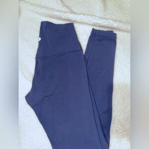 Navy Lululemon leggings